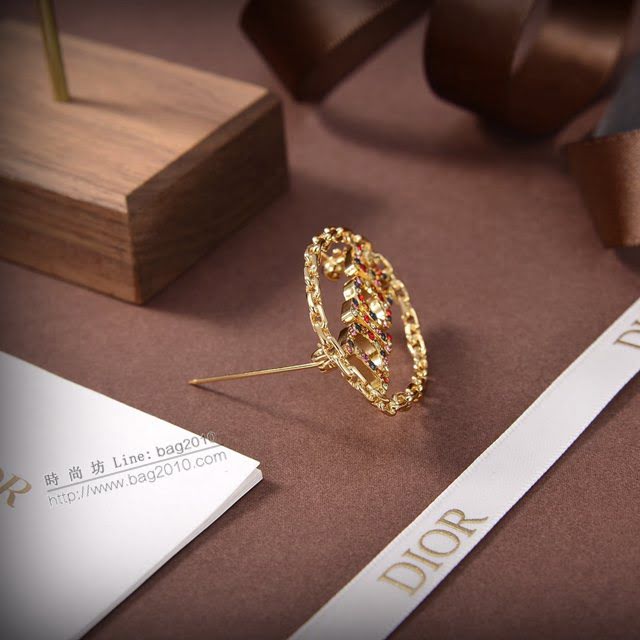 Dior飾品 2021新款DIOR迪奧字母胸針胸花  zgd1211